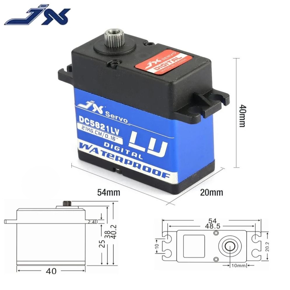Сервопривод JX Servo DC5821LV Waterproof Metal Gear digital - купить с доставкой