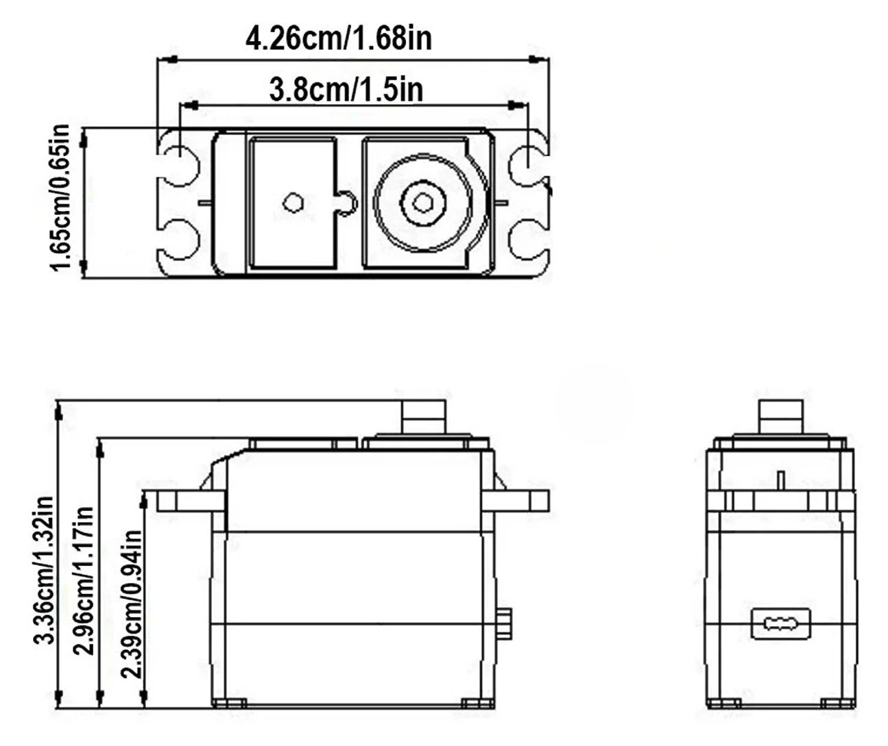 Сервопривод JX Servo PDI-HV2211MG Metal Gear digital - купить с доставкой