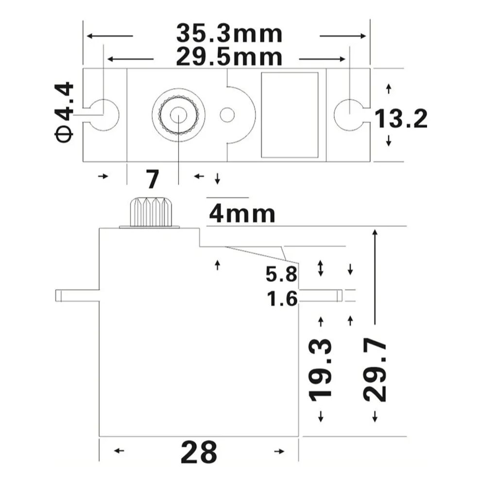 Сервопривод JX Servo PDI-1181MG Metal Gear digital - купить с доставкой