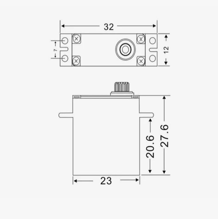 Сервопривод JX Servo PDI-HV2006MG Metal Gear digital - купить с доставкой